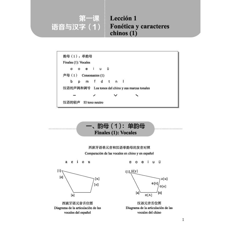 Sample pages of Nueva Didactica De La Lengua China (2a edicion) Para Hispanohablantes 1 (ISBN:9787561960172)