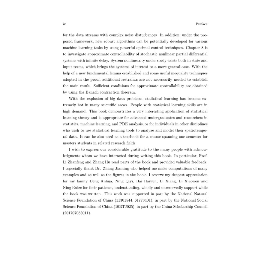 Sample pages of Modeling of Spatiotemporal Dynamical Systems Using Statistical Learning Approach (ISBN:9787030634658)