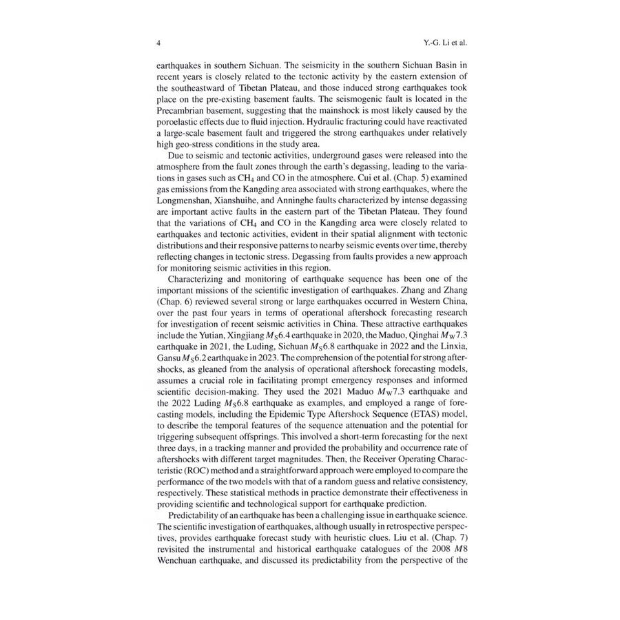 Sample pages of Scientific Investigation of Continental Earthquakes and Relevant Studies (ISBN:9787040648744)