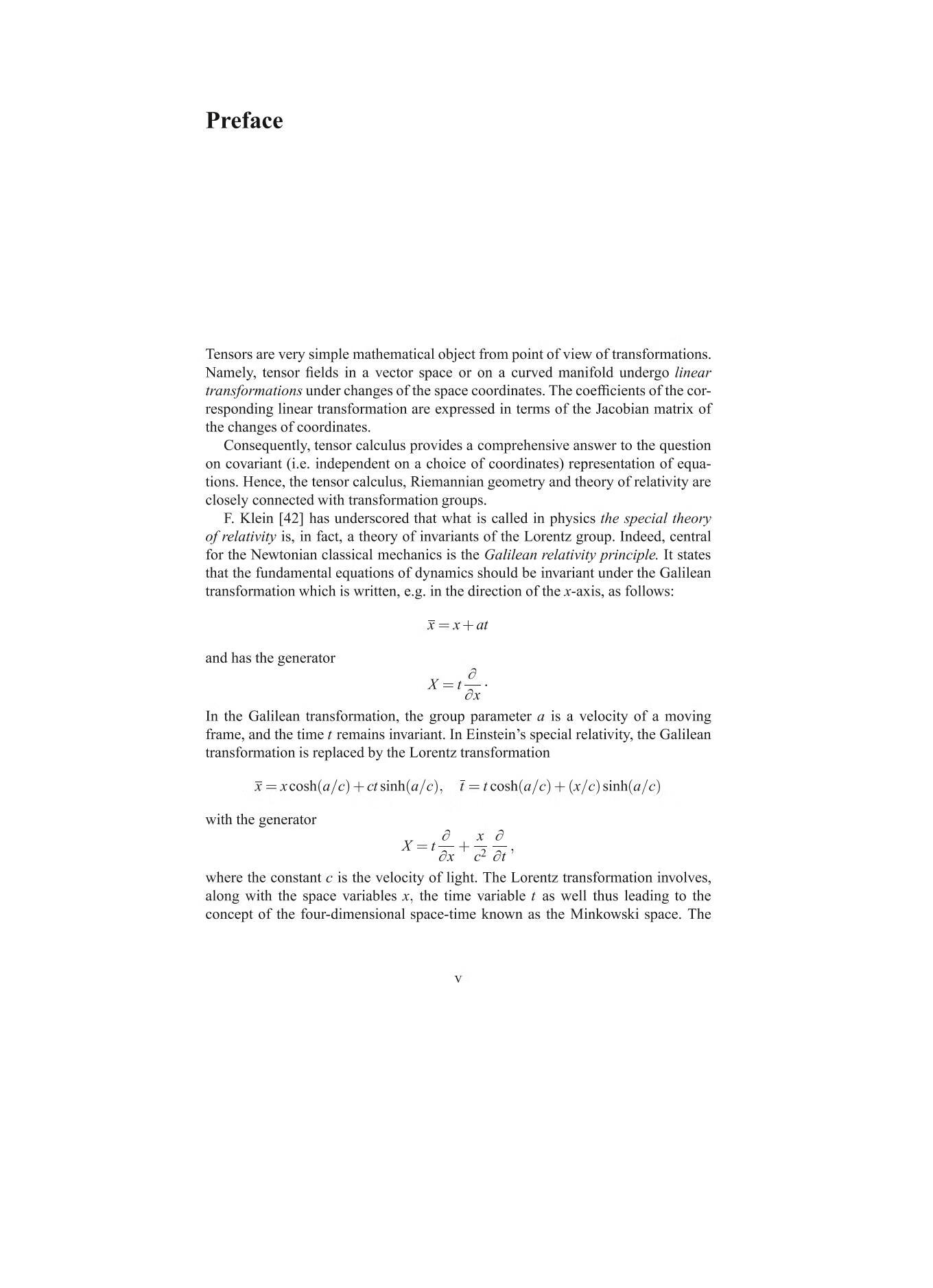 Sample pages of Tensors and Riemannian Geometry With Applications to Differential Equations (ISBN:9787040423853)