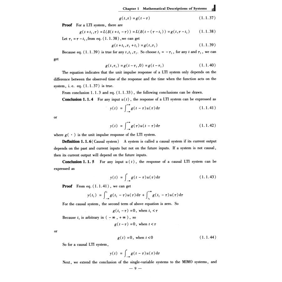Sample pages of Linear System Theory (ISBN:9787566138897)