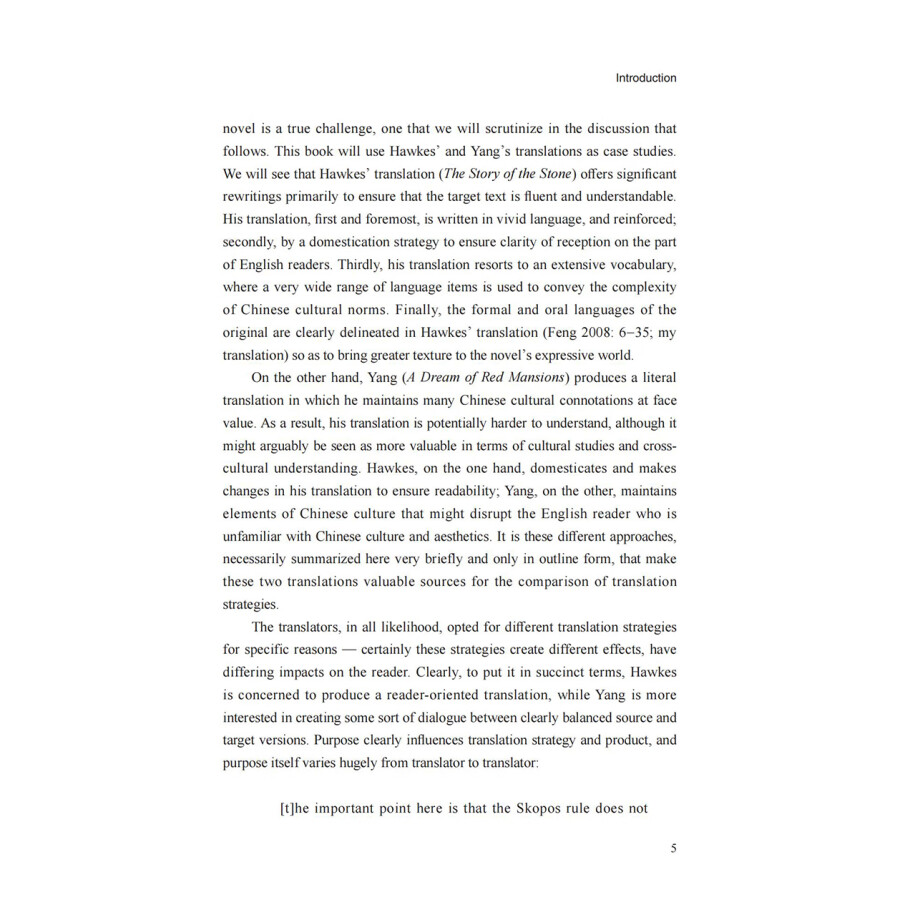 Sample pages of Rewriting and Rebuilding Beauty: The Comparative Study of Two English Version of Hong Lou Meng (ISBN:9787313308351)
