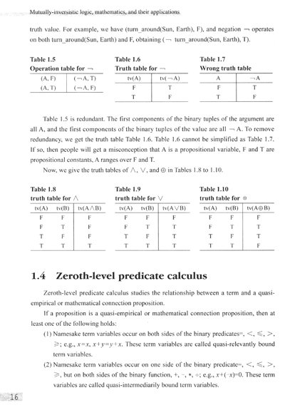 Sample pages of MUTUALLY-INVERSISTIC LOGIC, MATHEMATICS, AND THEIR APPLICATIONS (ISBN:9787511716118)