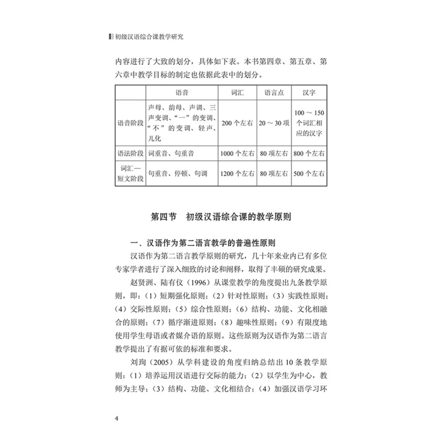 Sample pages of Research on Teaching Methods for Comprehensive Elementary Chinese Courses (ISBN:9787513822657)