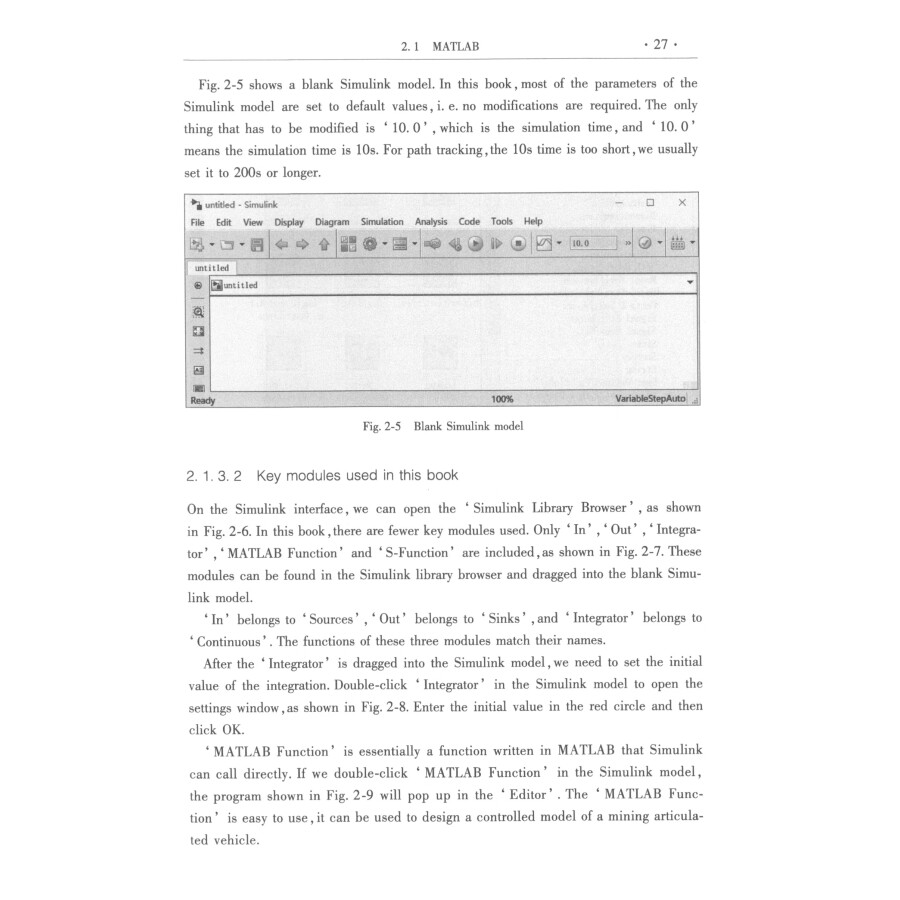 Sample pages of Path Tracking of Mining Articulated Vehicles (ISBN:9787502484514)