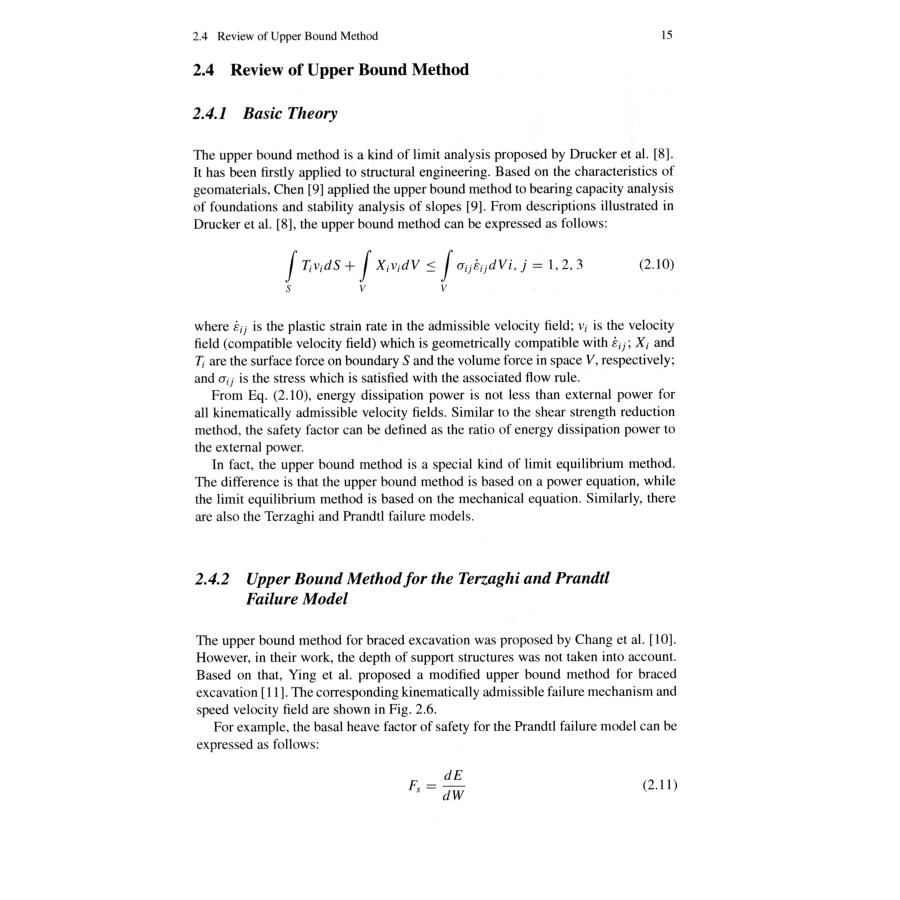 Sample pages of Design of Deep Braced  Excavation and Earth Retaining Systems Under Complex Built Environment (ISBN:9787030699121)