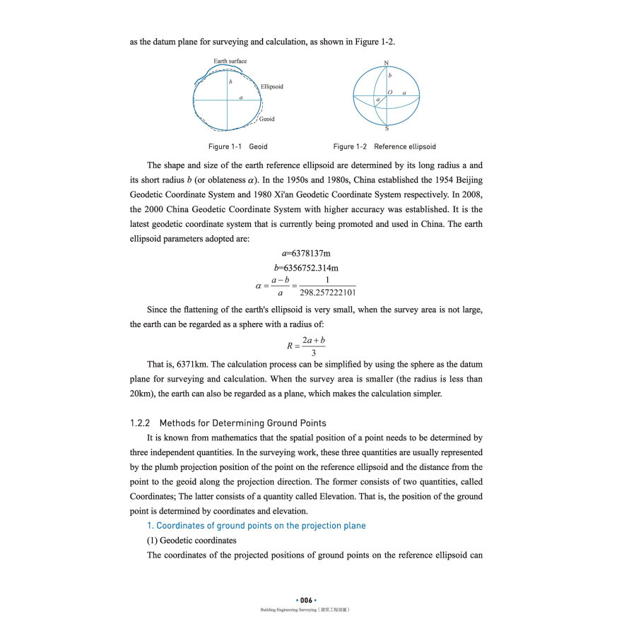 Sample pages of Serial Textbook for the Architecture and Civil Engineering Along "the Belt and Road": Building Engineering Surveying (ISBN:9787112273508)
