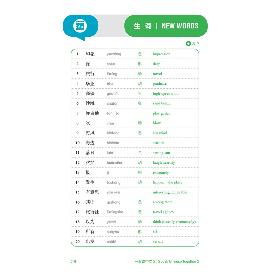 Sample pages of Speak Chinese Together 2 (ISBN:9787521358391)