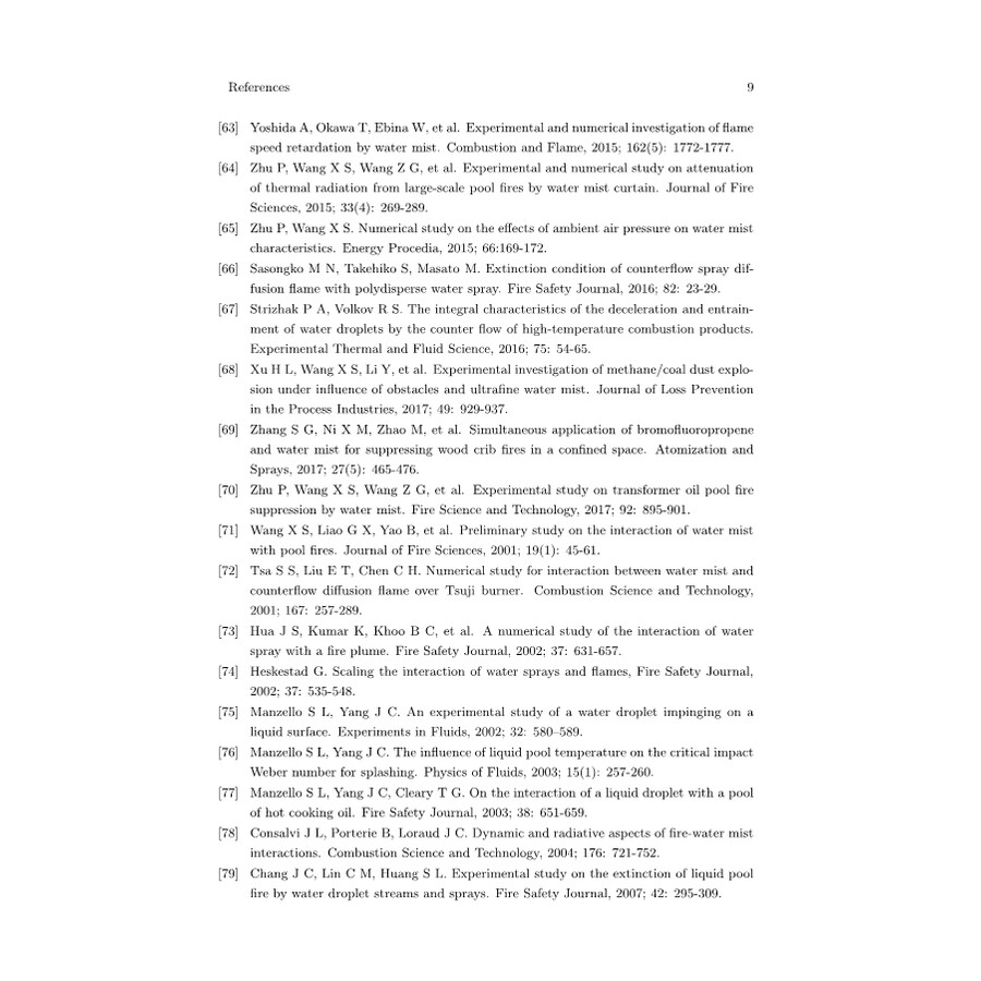 Sample pages of Water Mist (ISBN:9787030609762)
