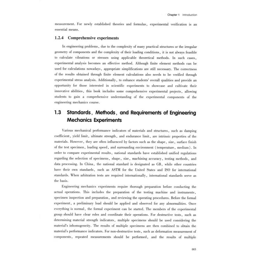 Sample pages of Engineering Mechanics Experiment (ISBN:9787568423885)