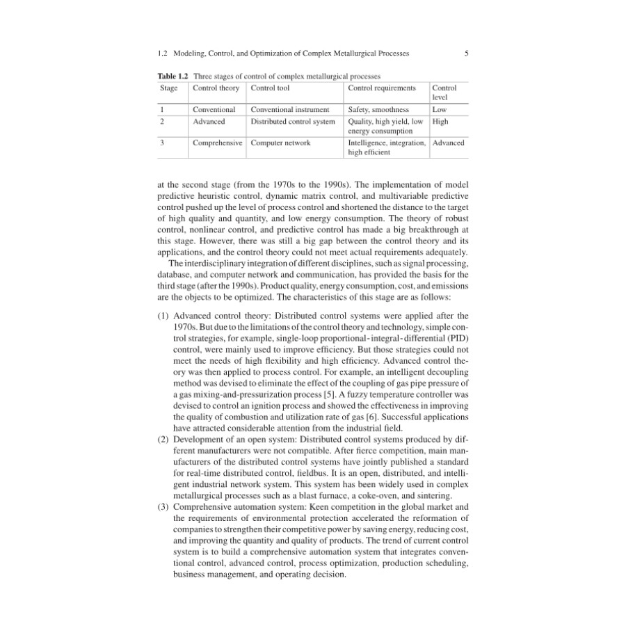 Sample pages of Intelligent Optimization and Control of Complex Metallurgical Processes (ISBN:9787030628855)