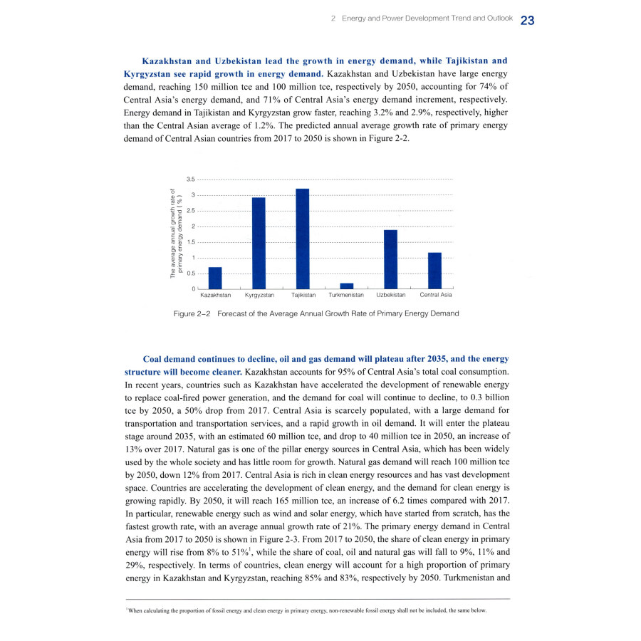 Sample pages of Research and Outlook on Central Asian Energy Interconnection (ISBN:9787519858087)