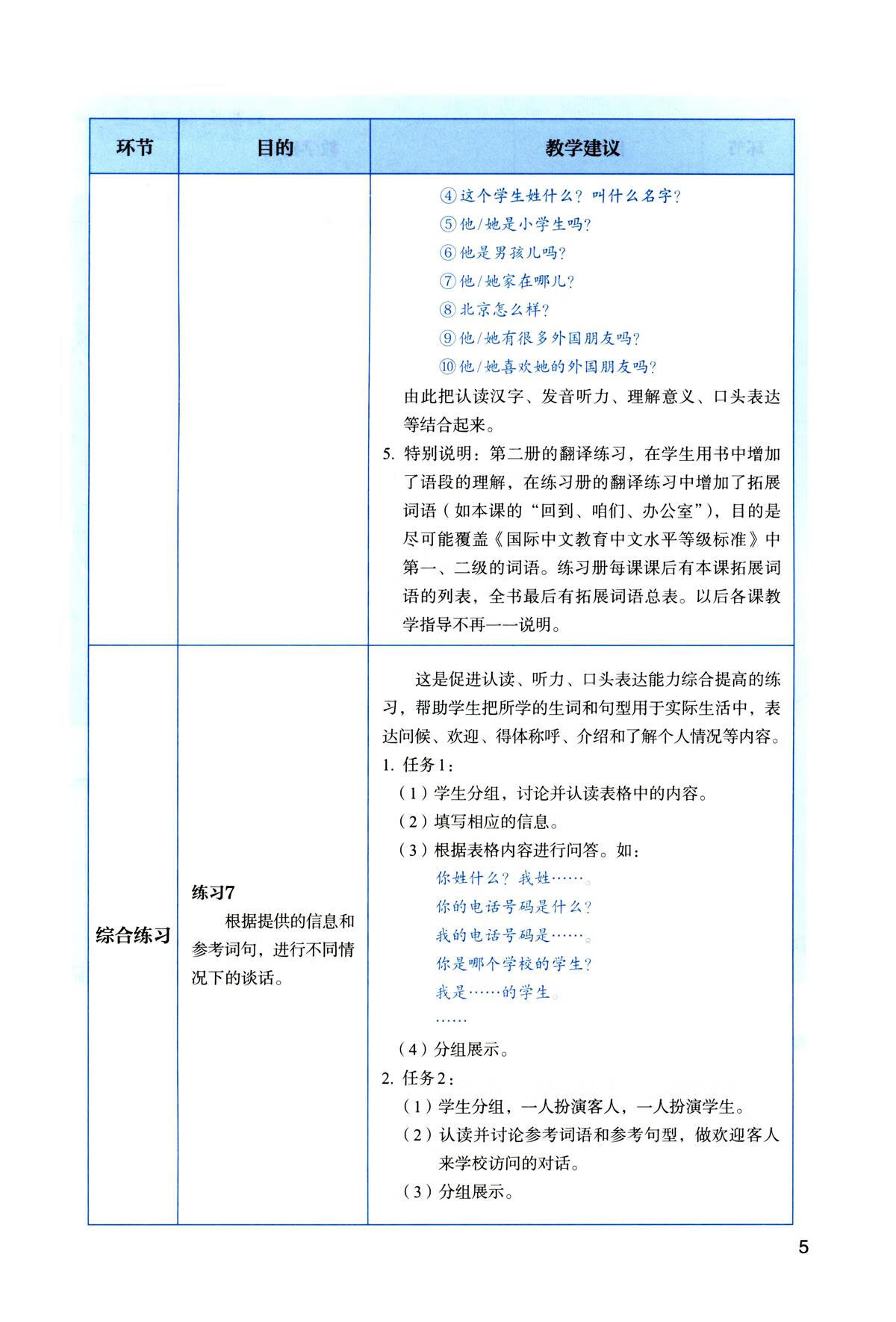 Sample pages of Happy Chinese Teacher's Book Vol 2 (ISBN:9787107392269)