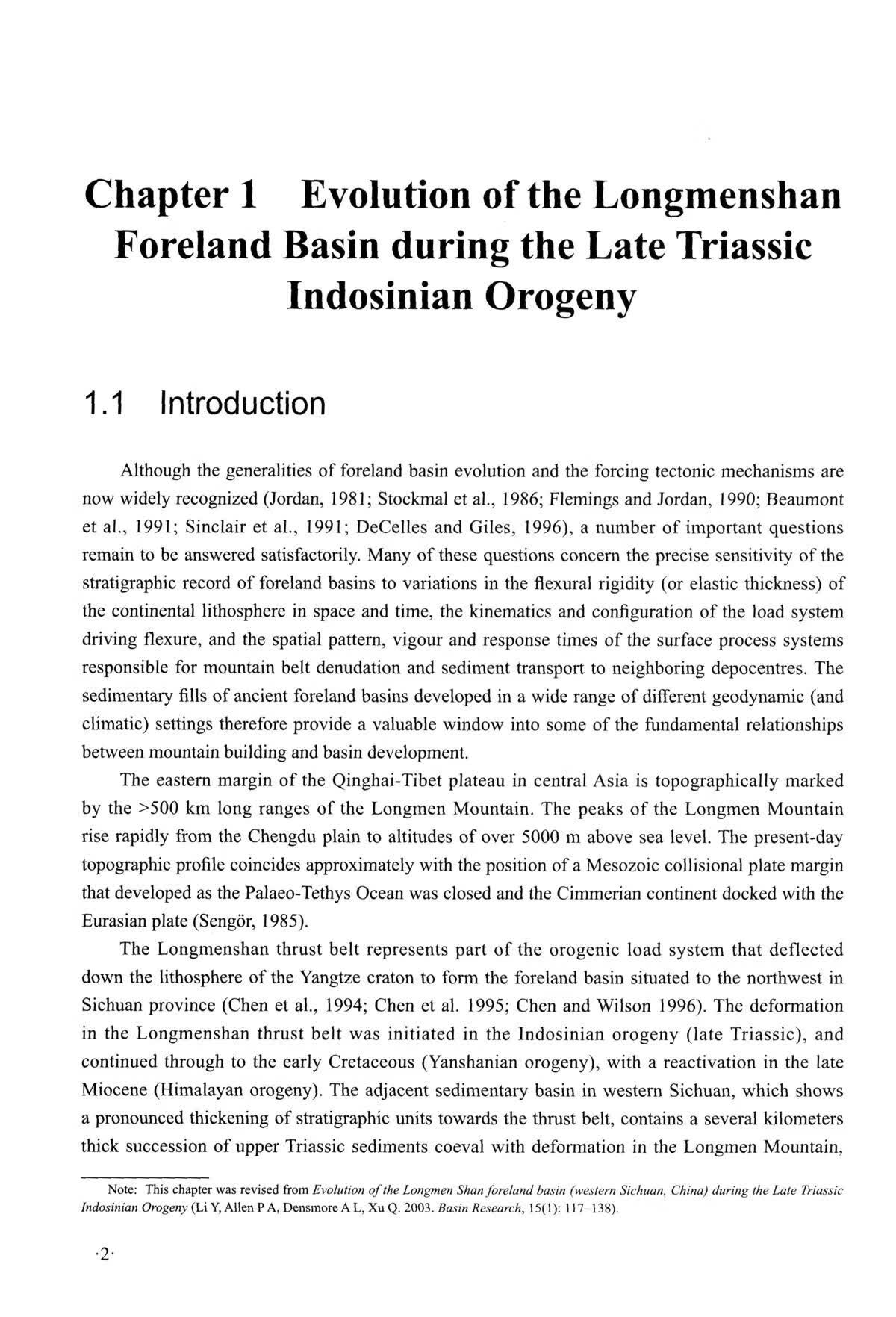 Sample pages of ACTIVE TECTONICS AND EARTHQUAKES IN LONGMENSHAN OROGENIC BELT AND FORELAND BASIN SYSTEM (ISBN:9787116129085)
