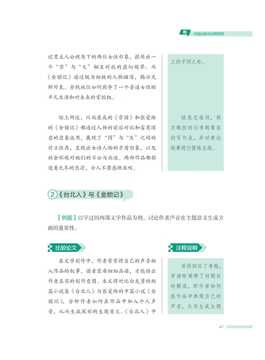 Sample pages of IBDP Chinese A: Literature / Language and Literature Writing Guidance for Comparative Essay Paper 2 (ISBN:9787513828338)