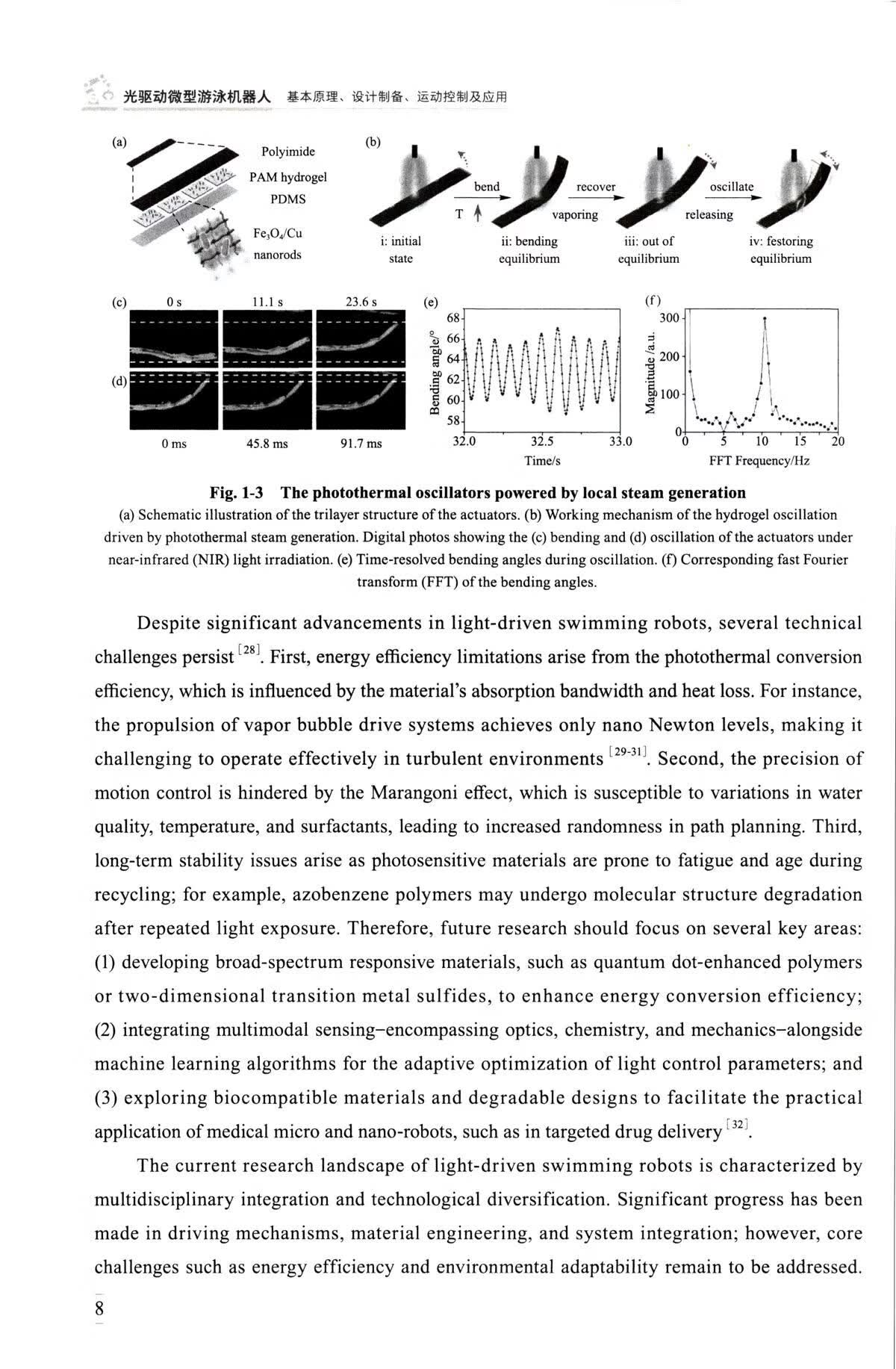 Sample pages of Light-Driven Swimming Micro-Robots: Basic Principles, Design and Preparation，Motion Control and Applications (ISBN:9787563577071)