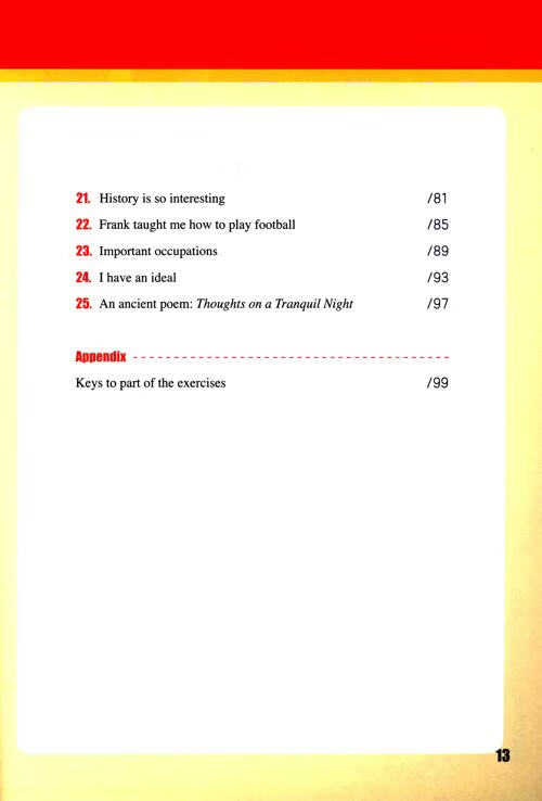 Table of contents: Love Chinese Readers: Graded Chinese Readers for Beginners 3 (ISBN:9787107411052)