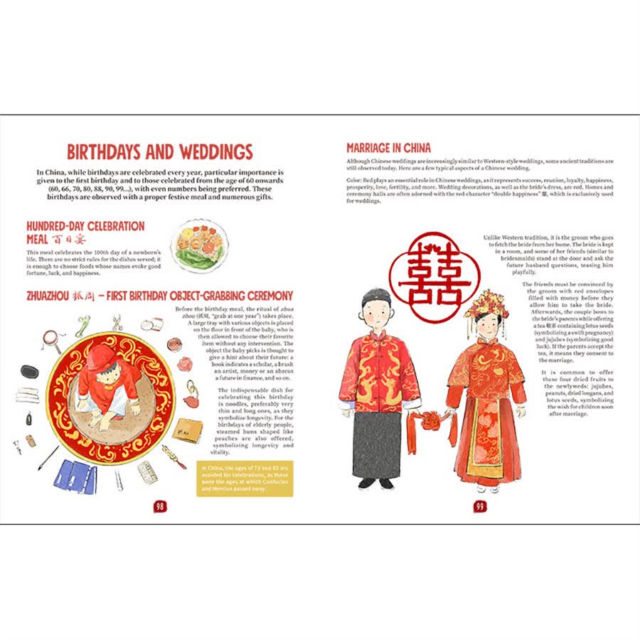 Sample pages of Chinese Cuisine Illustrated: Recipes and Stories to Learn About Chinese Gastronomic Culture (ISBN:9787508554648)