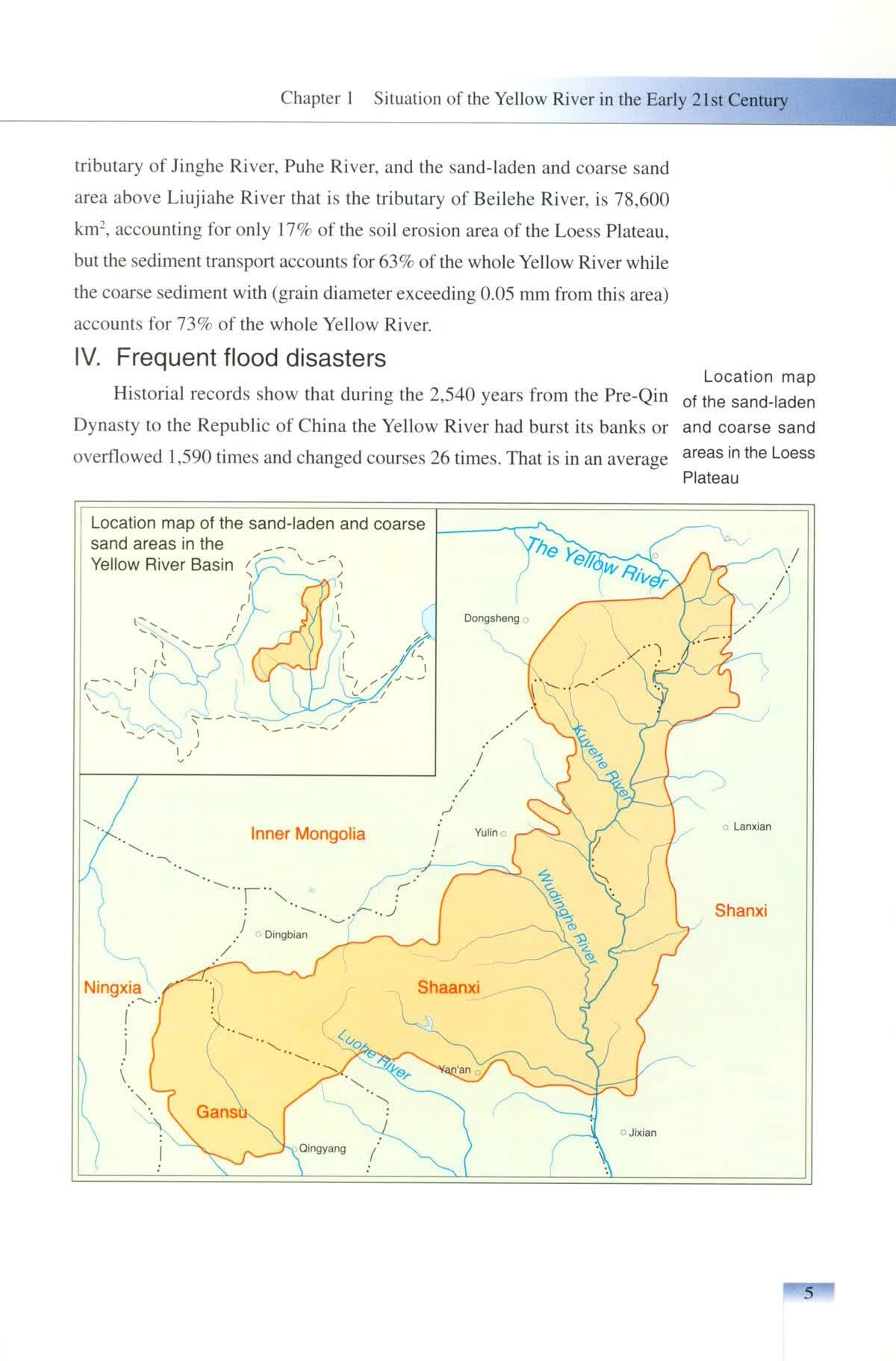 Sample pages of Ponderation and Practice of the Yellow River Control (ISBN:9787806217276)