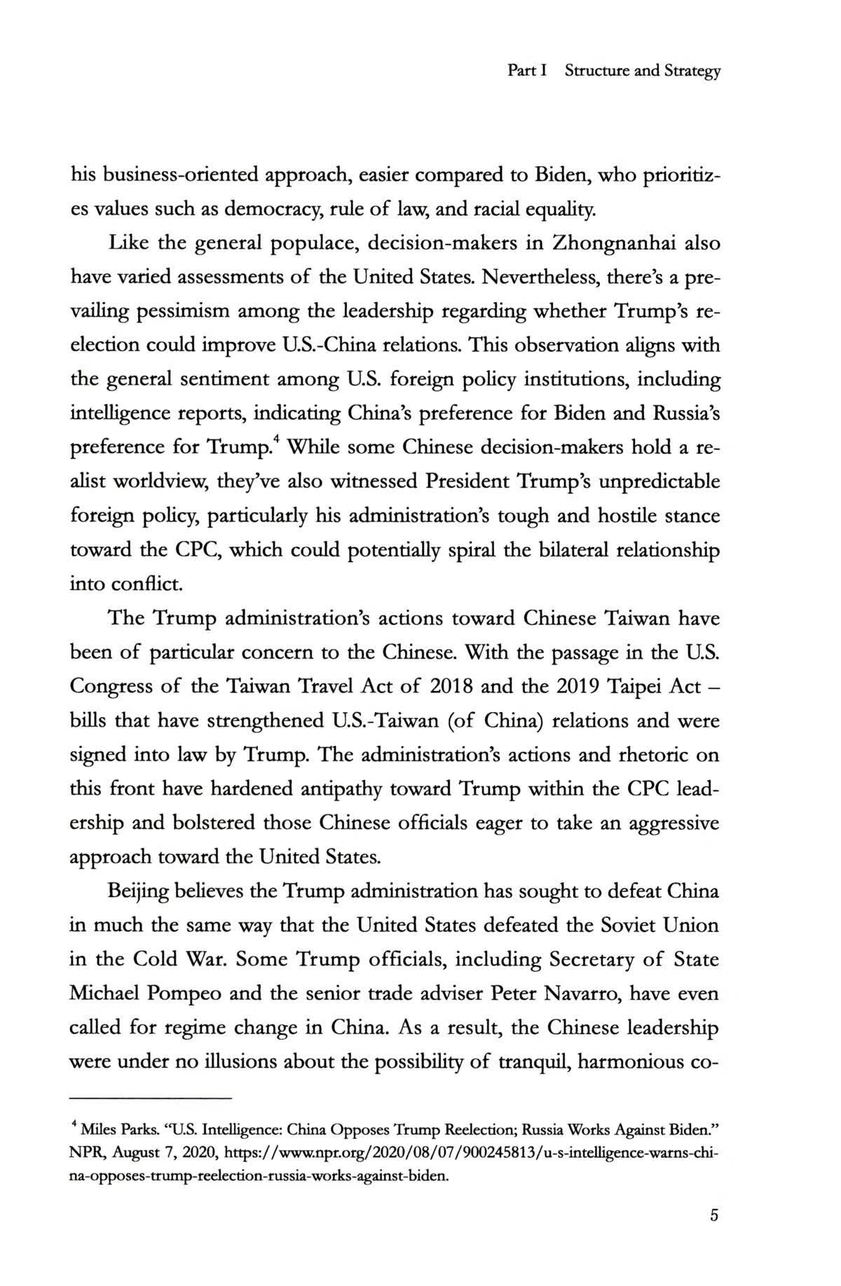 Sample pages of CHINA - U.S. RELATIONS CONVERGING VISIONS IN A SHIFTING GLOBAL LANDSCAPE (ISBN:9787119143804)