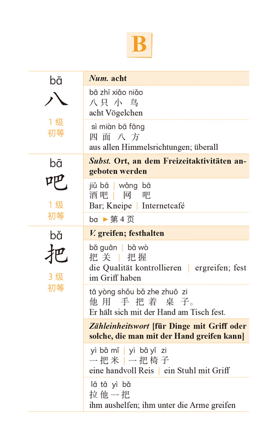 Sample pages of Das Elementare Chinesische Wörterbuch  2. Ausgabe (ISBN:9787521359992)