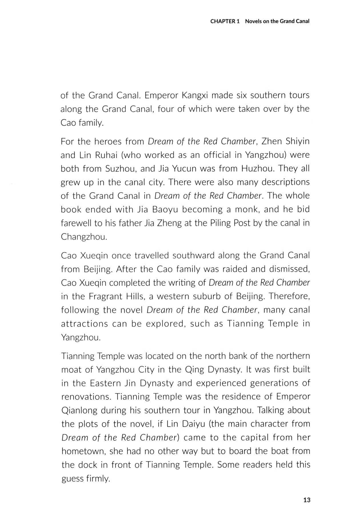 Sample pages of ON THE GRAND CANAL Vol 1 (ISBN:9787516038017)