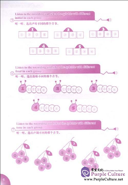 Sample pages of Experiencing Chinese - Middle School 1A Workbook (With CD) (ISBN:9787040222739)