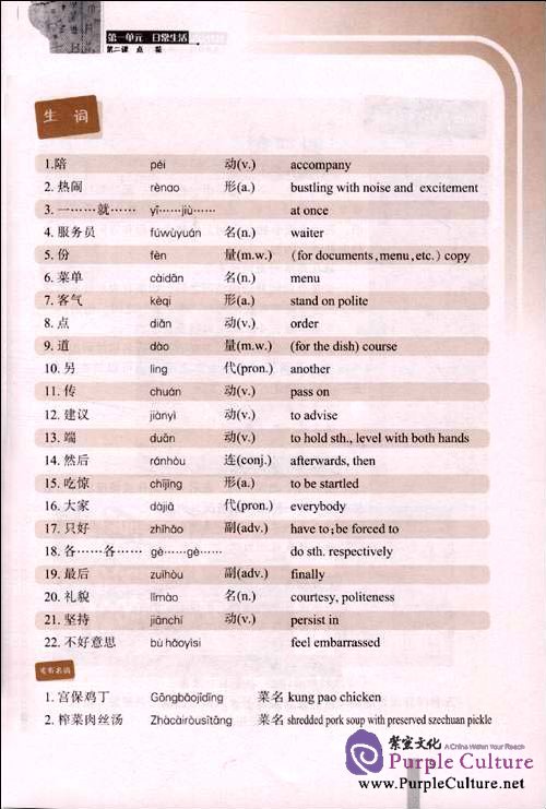 Sample pages of Application: Intermediate Chinese: Reading and Writing (with workbook) (ISBN:9787303095056)